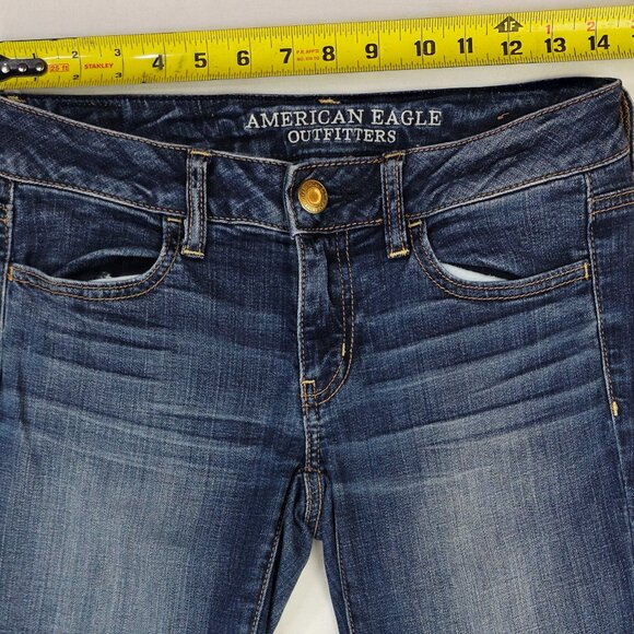 American Eagle Outfitters Size 2 Regular 31" Inseam Super Stretch Jegging Jeans - Picture 2 of 12